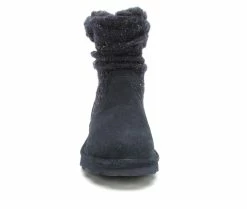 Women's Bearpaw Virginia Winter Boots Navy -Journee Shop 4 444