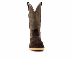 Women's Superlamb Cowboy Winter Boots Brown -Journee Shop 4 462