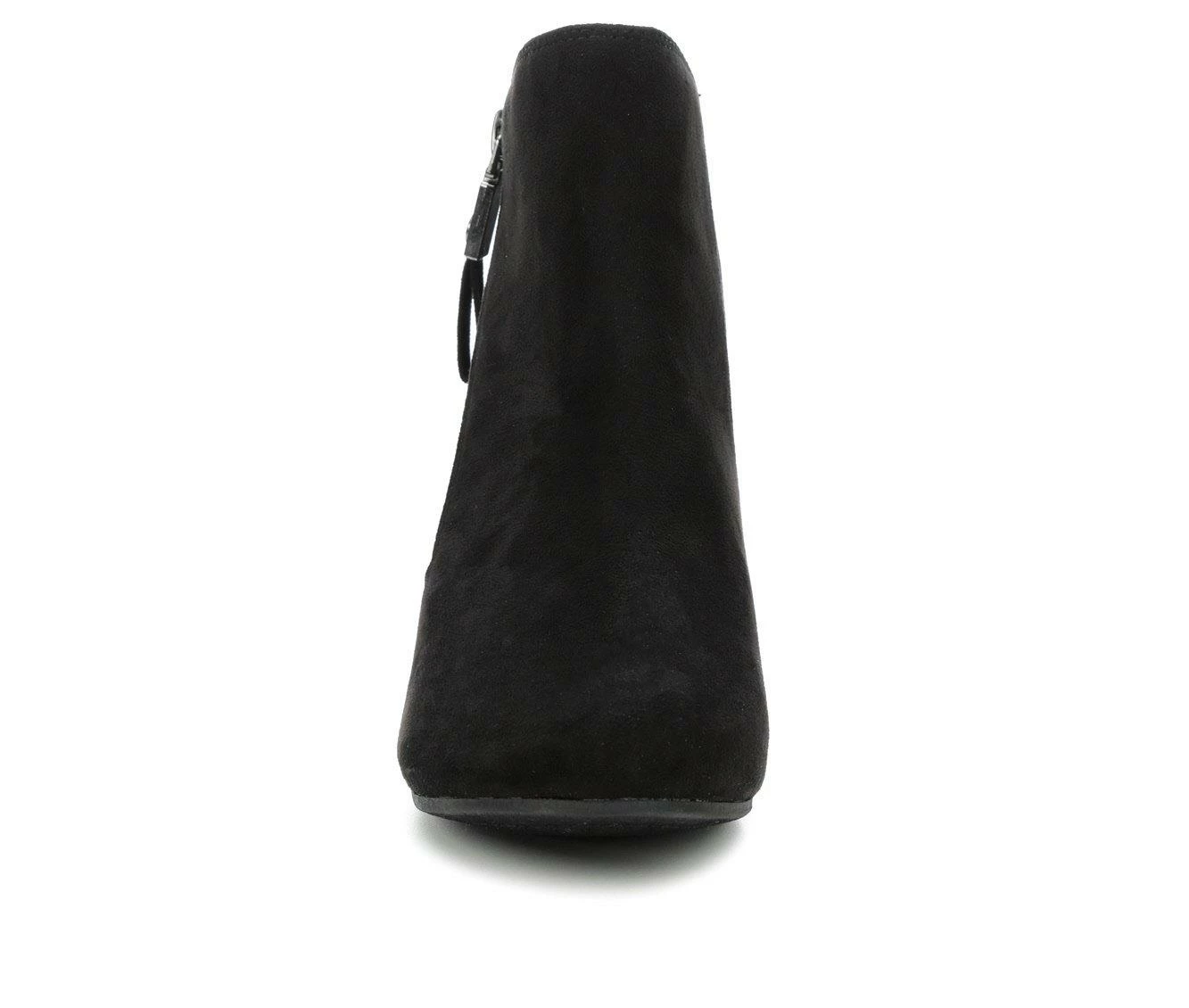 Women's Daisy Fuentes Thala Wedge Booties Black 7 Women's Daisy Fuentes Thala Wedge Booties Black - Image 5