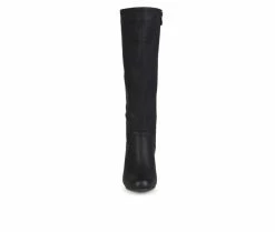 Women's Journee Collection Langly Knee High Boots Black -Journee Shop 4 511
