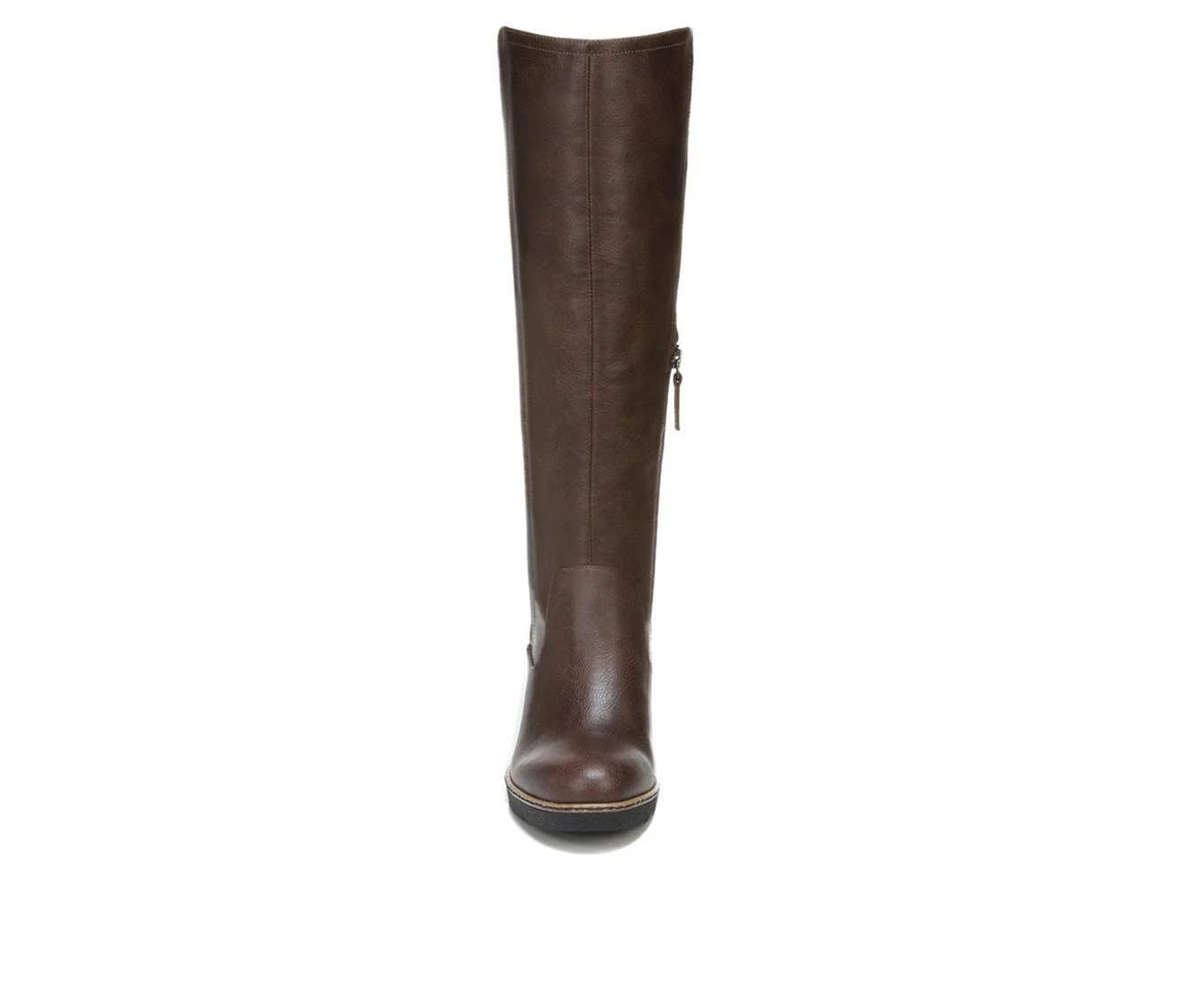 Women's Dr. Scholls Lindy Knee High Wedge Boots Fudge Brown 7 Women's Dr. Scholls Lindy Knee High Wedge Boots Fudge Brown - Image 5