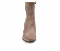 Women's Journee Collection Hepburn Wedge Booties Taupe 12 Women's Journee Collection Hepburn Wedge Booties Taupe -Journee Shop 4 559