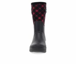 Women's Western Chief Buffalo Check Polarprene Mid Boots Black 12 Women's Western Chief Buffalo Check Polarprene Mid Boots Black -Journee Shop 4 56