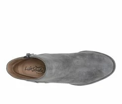 Women's LifeStride Swift Wedge Booties Charcoal 12 Women's LifeStride Swift Wedge Booties Charcoal -Journee Shop 4 563