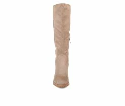 Women's Journee Collection Parker Extra Wide Calf Knee High Boots Taupe 11 Women's Journee Collection Parker Extra Wide Calf Knee High Boots Taupe -Journee Shop 4 569