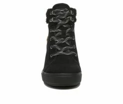 Women's Dr. Scholls Madison Hike Wedge Combat Boots Black -Journee Shop 4 573