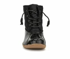 Women's Olivia Miller Julia Duck Boots Black 12 Women's Olivia Miller Julia Duck Boots Black -Journee Shop 4 63