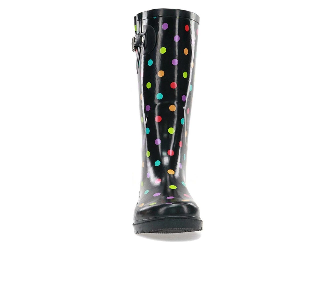 Women's Western Chief Dot City Rain Boots Black 7 Women's Western Chief Dot City Rain Boots Black - Image 5
