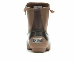 Women's Sperry Syren Gulf Duck Boots Dark Brown/Tan 13 Women's Sperry Syren Gulf Duck Boots Dark Brown/Tan -Journee Shop 5 11