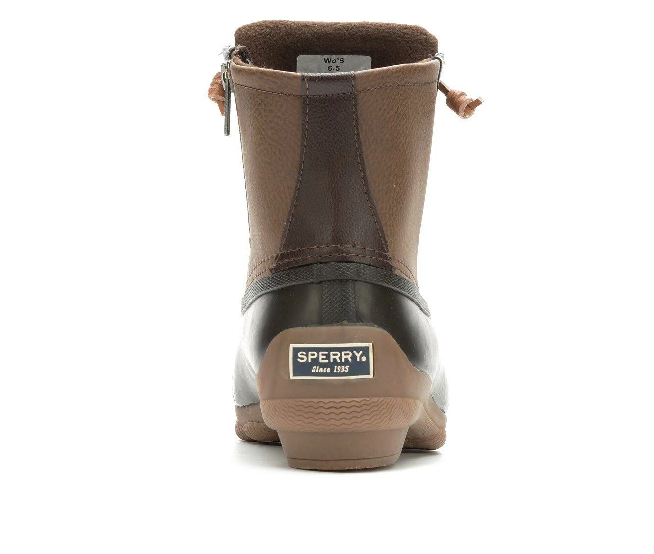 Women's Sperry Syren Gulf Duck Boots Dark Brown/Tan 8 Women's Sperry Syren Gulf Duck Boots Dark Brown/Tan - Image 6