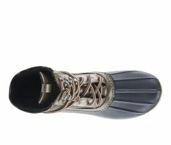 Women's SPRING STEP Duckie - Camo Rain Boots Green Multi -Journee Shop 5 114