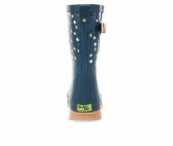 Women's Western Chief Party Dot Mid Boot Rain Boots Navy 13 Women's Western Chief Party Dot Mid Boot Rain Boots Navy -Journee Shop 5 116