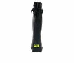 Women's Western Chief Solid Vari Fit Rain Boots Black -Journee Shop 5 117