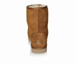 Women's Koolaburra By UGG Classic Short Winter Boots Chestnut -Journee Shop 5 124