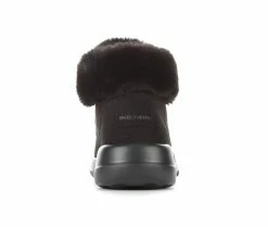 Women's Skechers Go Go Joy Bundle Up Winter Booties Black -Journee Shop 5 151