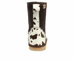 Women's Superlamb Turano 7.5 Inch Winter Boots Chocolate Cow -Journee Shop 5 199
