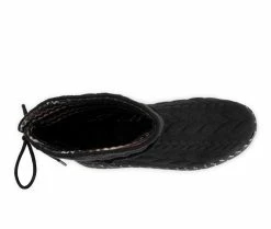 Women's MUK LUKS Flexi Hoboken Winter Boots Black -Journee Shop 5 279