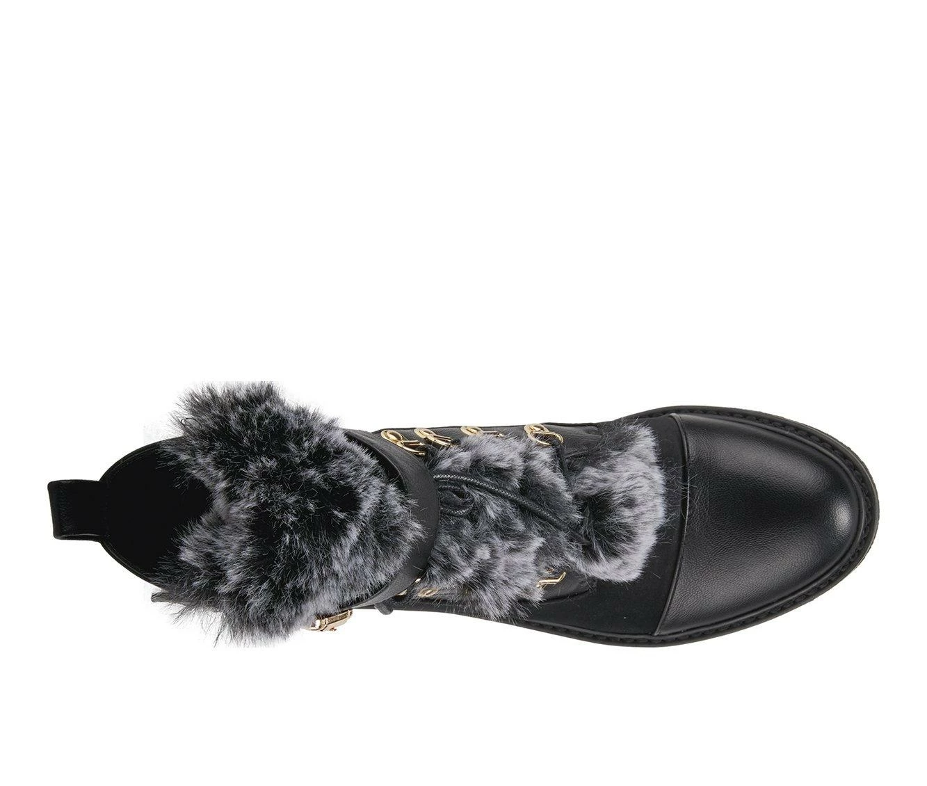 Women's Patrizia Hilvia Fashion Hiking Boots Black 8 Women's Patrizia Hilvia Fashion Hiking Boots Black - Image 6