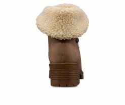 Women's Lugz Adore Fur Lace-Up Boots Roasted Cashew 13 Women's Lugz Adore Fur Lace-Up Boots Roasted Cashew -Journee Shop 5 337