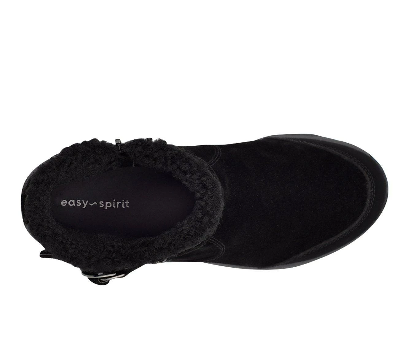 Women's Easy Spirit Elk Winter Booties Black 8 Women's Easy Spirit Elk Winter Booties Black - Image 6