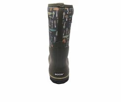 Women's Bogs Footwear Classic Tall Mushroom Winter Boots Dk Green Multi -Journee Shop 5 40