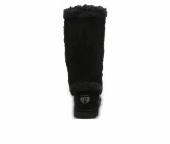Women's Bearpaw Kendall Tall Winter Boots Black/Black -Journee Shop 5 408