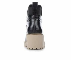 Women's DV BY DOLCE VITA Rielle Chelsea Boots Black Croco 13 Women's DV BY DOLCE VITA Rielle Chelsea Boots Black Croco -Journee Shop 5 422
