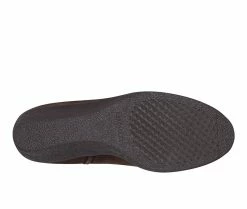 Women's Aerosoles Bradley Wedge Booties Brown PU Suede -Journee Shop 5 437