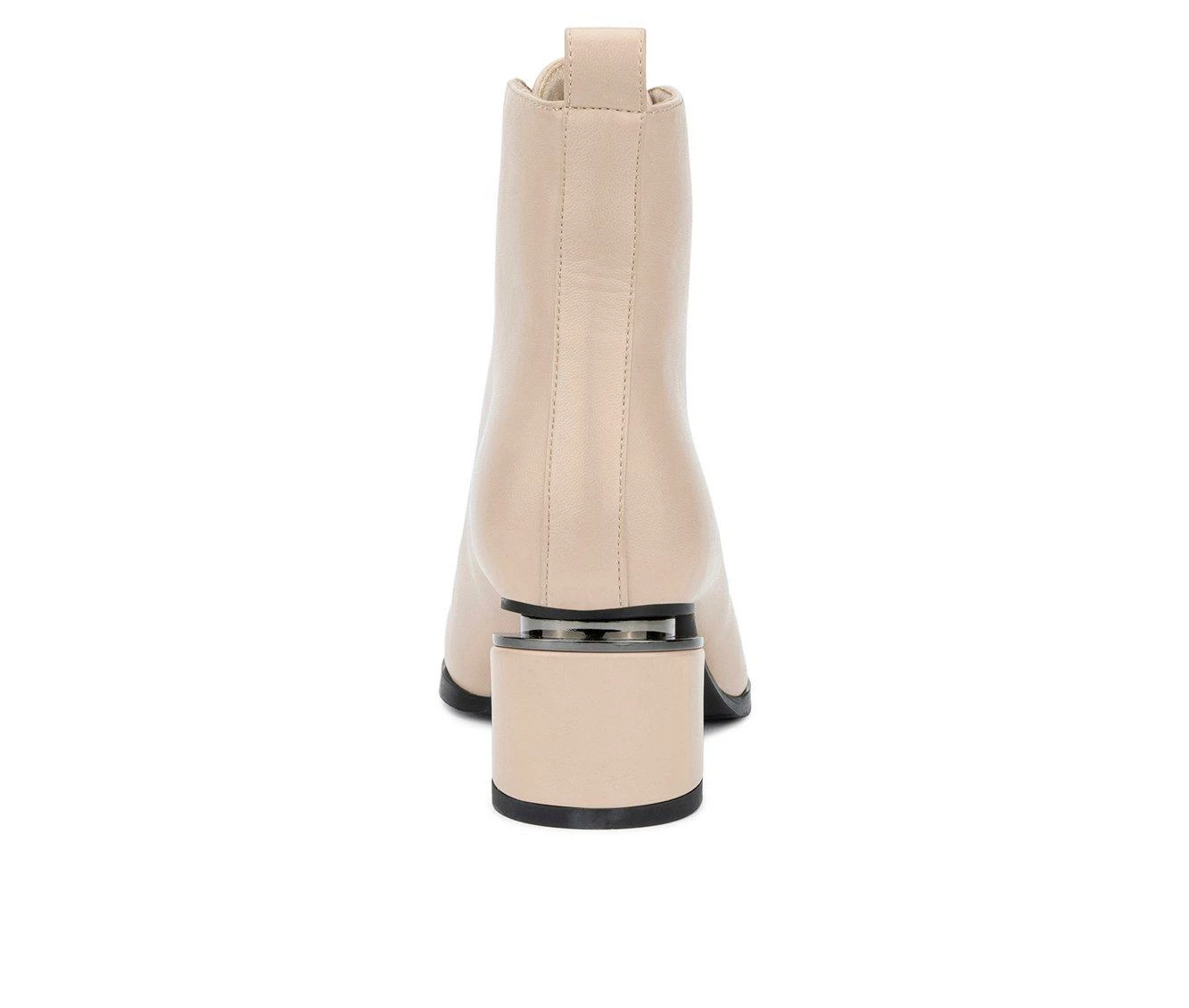 Women's Torgeis Marion Wedge Booties Beige 8 Women's Torgeis Marion Wedge Booties Beige - Image 6