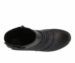 Women's SPRING STEP Mendy Wedge Booties Black 13 Women's SPRING STEP Mendy Wedge Booties Black -Journee Shop 5 462