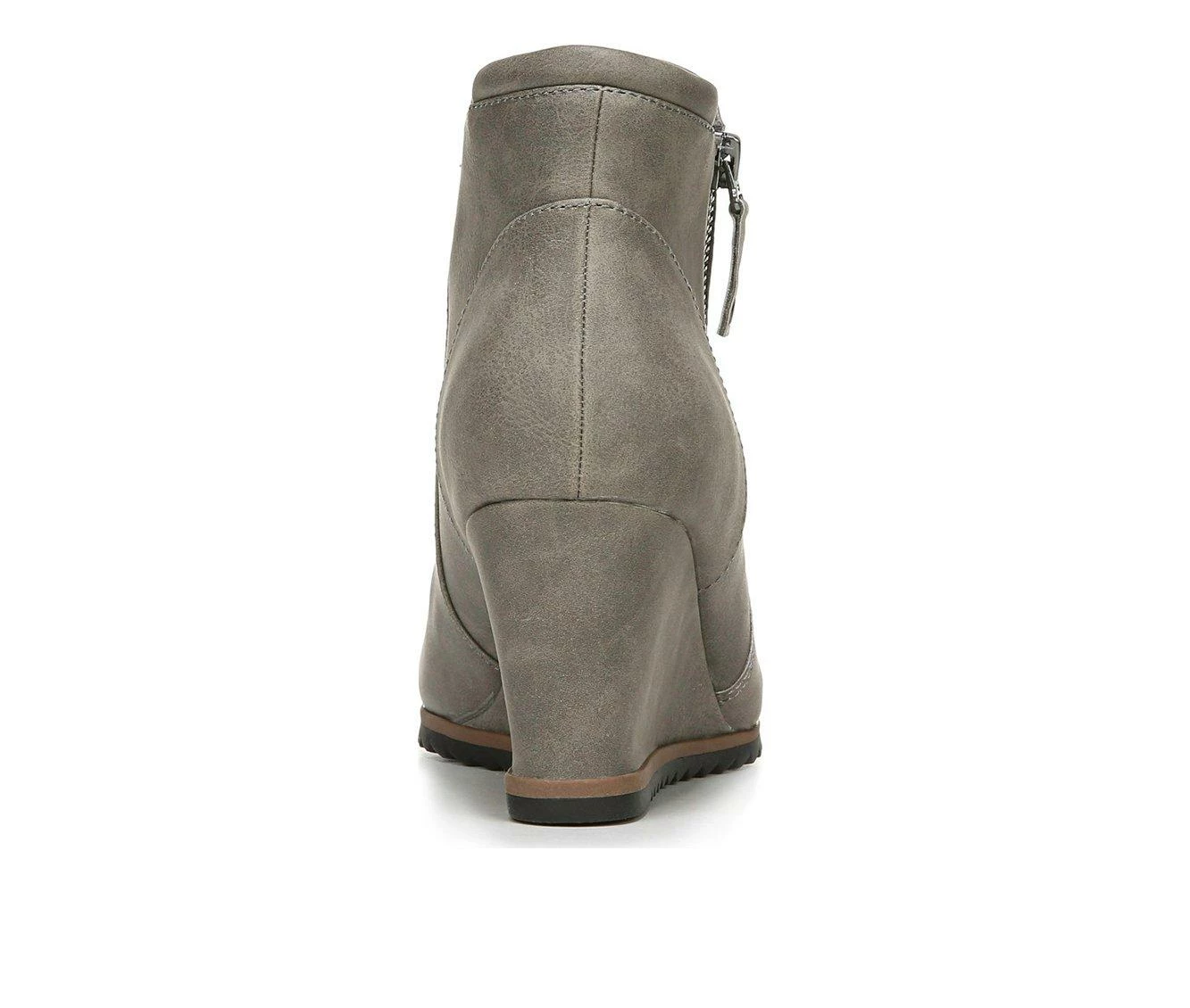 Women's Soul Naturalizer Haley Wedge Booties Light Grey 8 Women's Soul Naturalizer Haley Wedge Booties Light Grey - Image 6