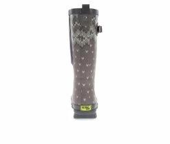 Women's Western Chief Fair Isle Tall Rain Boots Taupe 13 Women's Western Chief Fair Isle Tall Rain Boots Taupe -Journee Shop 5 54