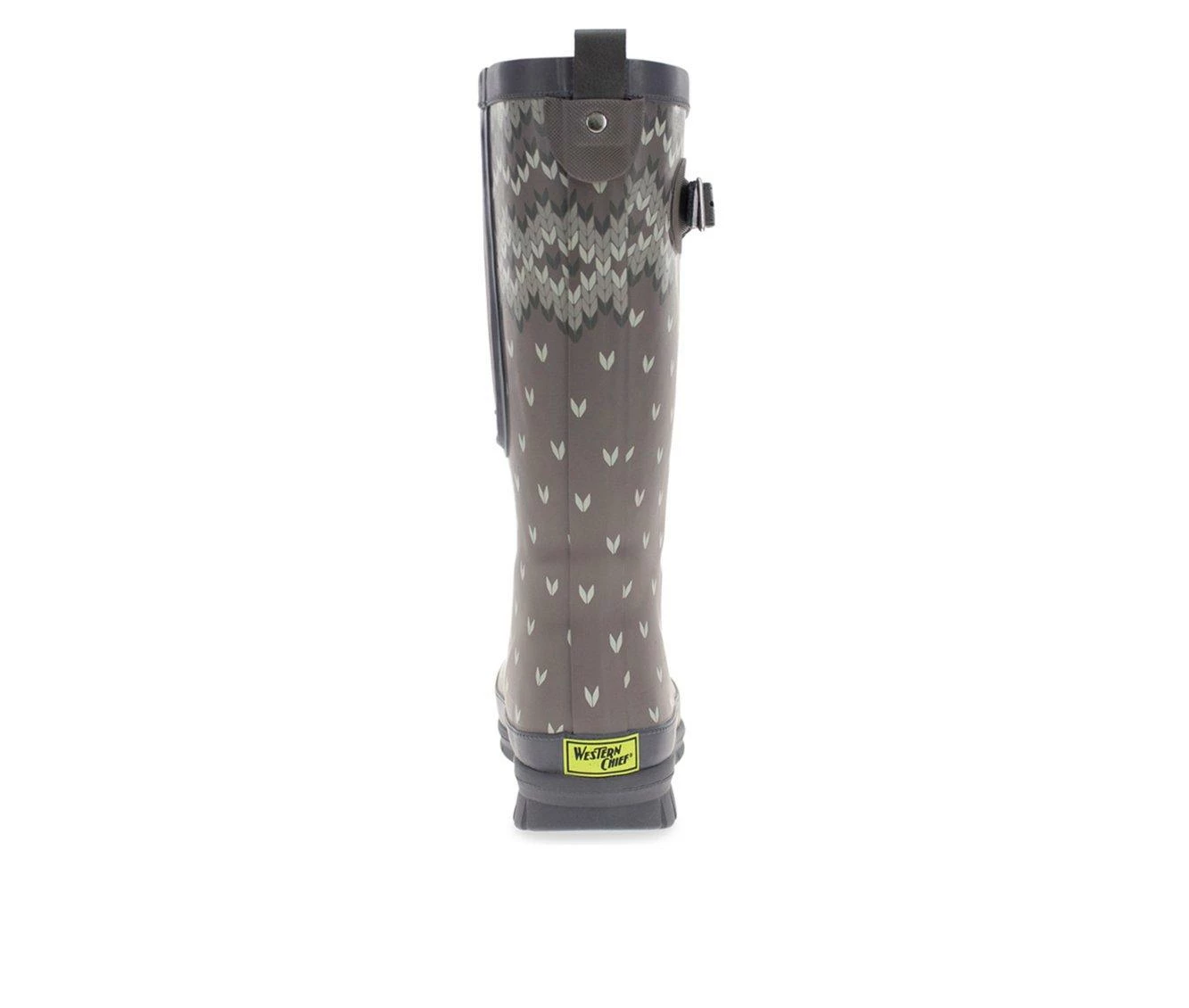 Women's Western Chief Fair Isle Tall Rain Boots Taupe 8 Women's Western Chief Fair Isle Tall Rain Boots Taupe - Image 6