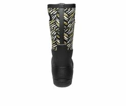 Women's Bogs Footwear Neo Classic Exotic Waterproof Boots Black Multi -Journee Shop 5 55
