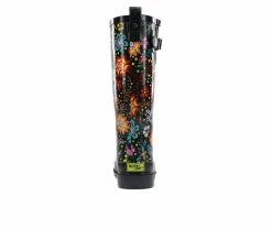 Women's Western Chief Garden Play Rain Boots Black -Journee Shop 5 80